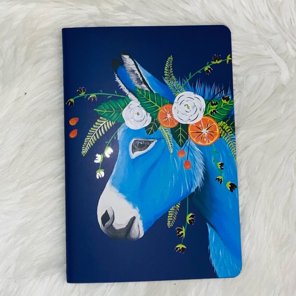 Notebook Striped “flower crown farm animals” 3 pack - Picture 2 of 8
